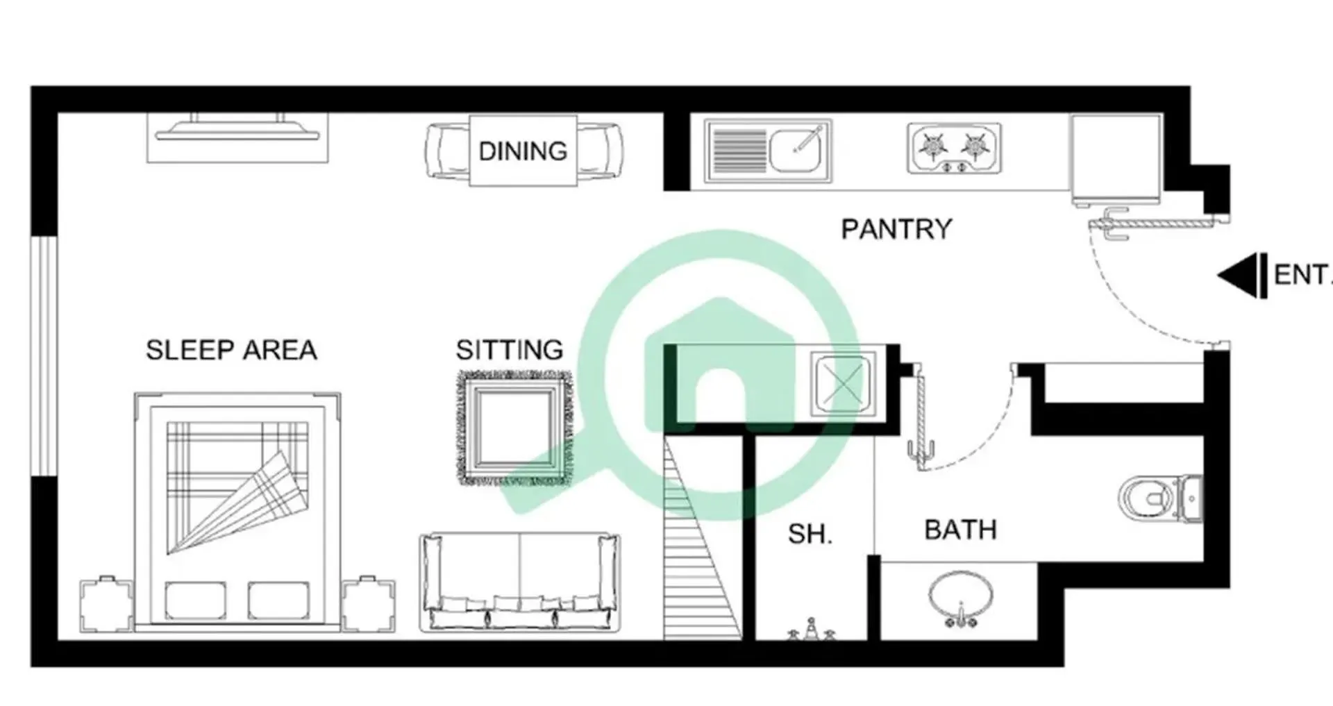 Stunning 1 Bedroom In Concept 7 Jvc Sleeps 2 Dubai 0*,  United Arab Emirates